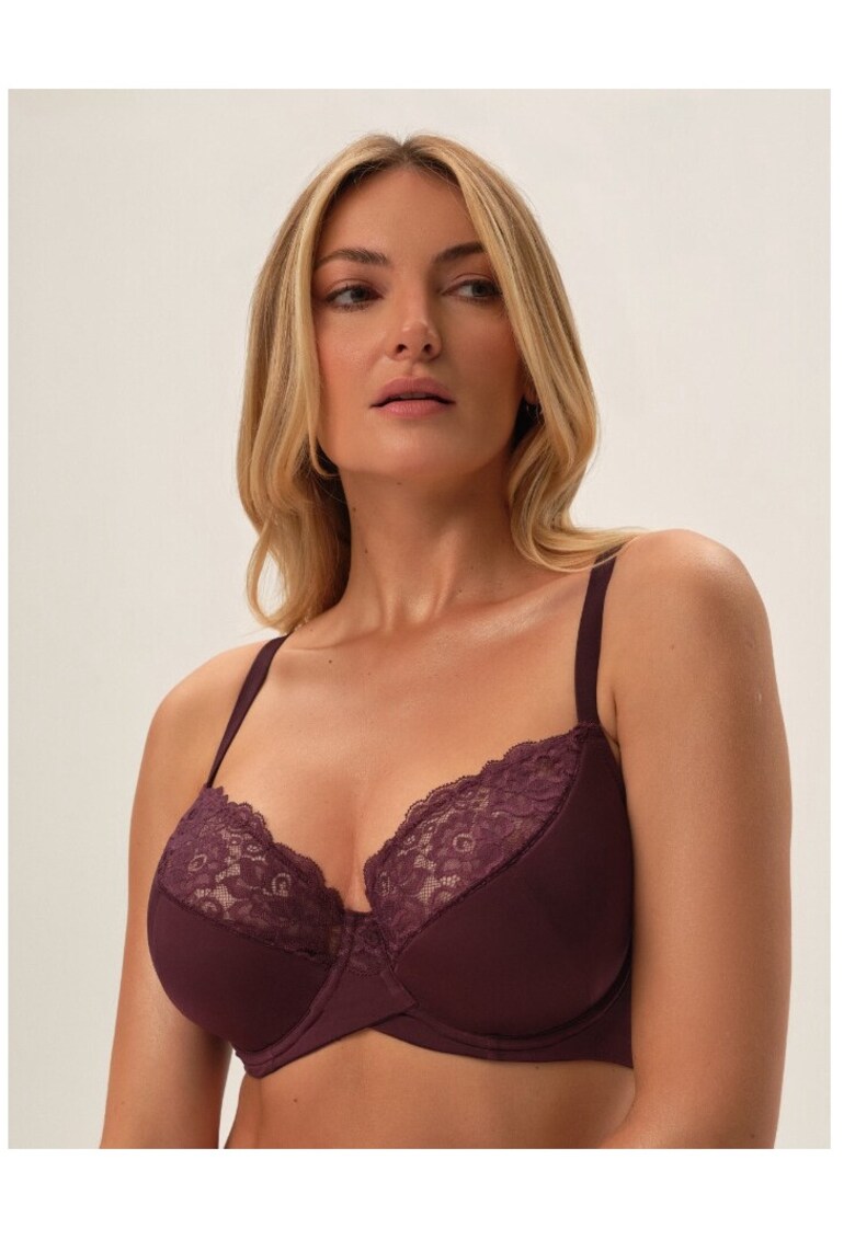 Sutien dama Allie - Sintetic - Mov