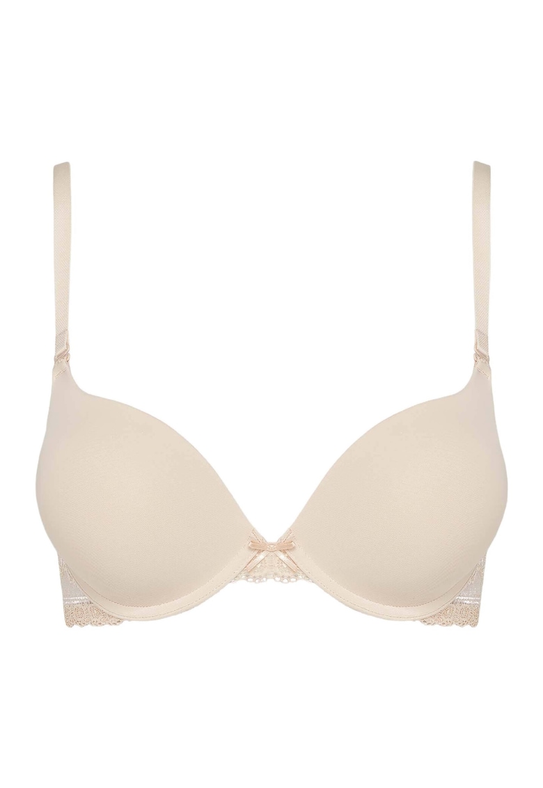 Sutien Kala 37696 - Dantela - Bej - Bej