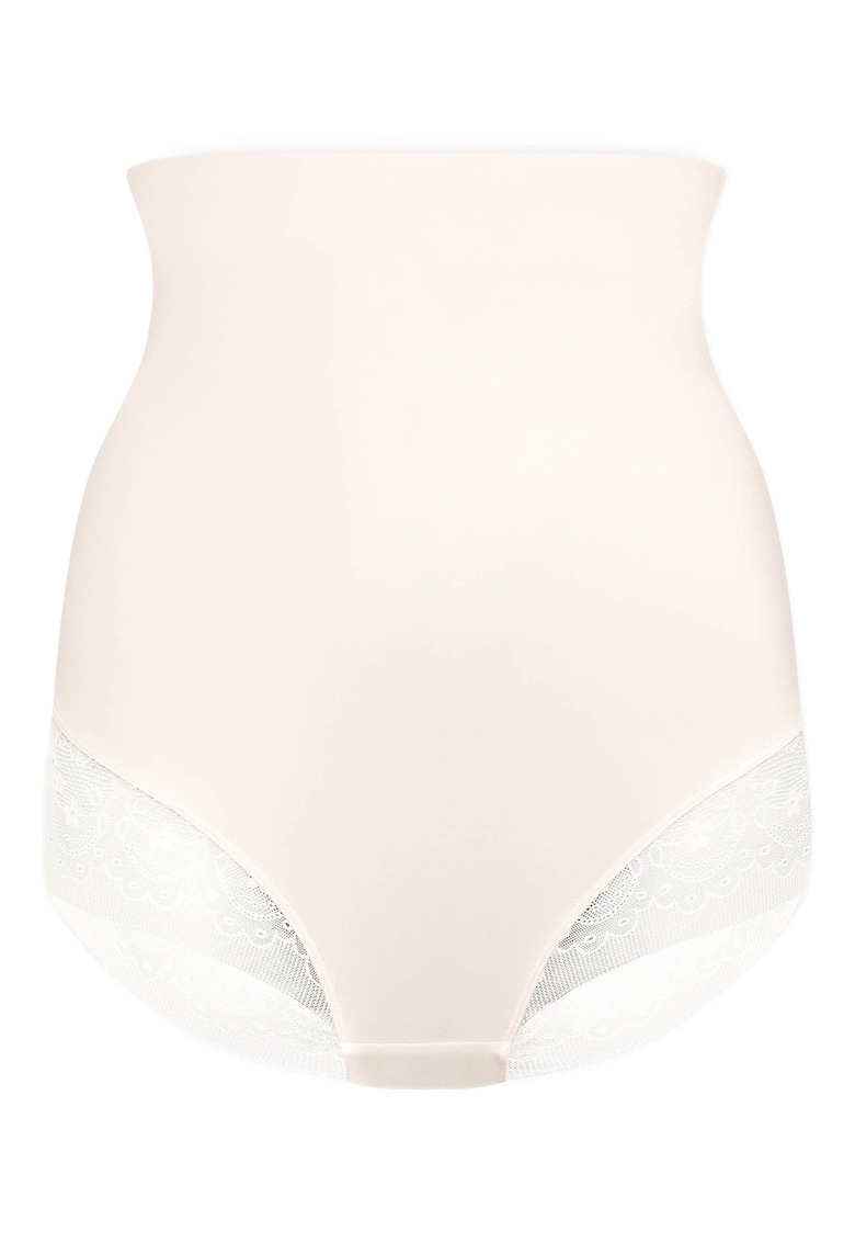 Chiloti tip corset modelator SLIM Alb - Bej