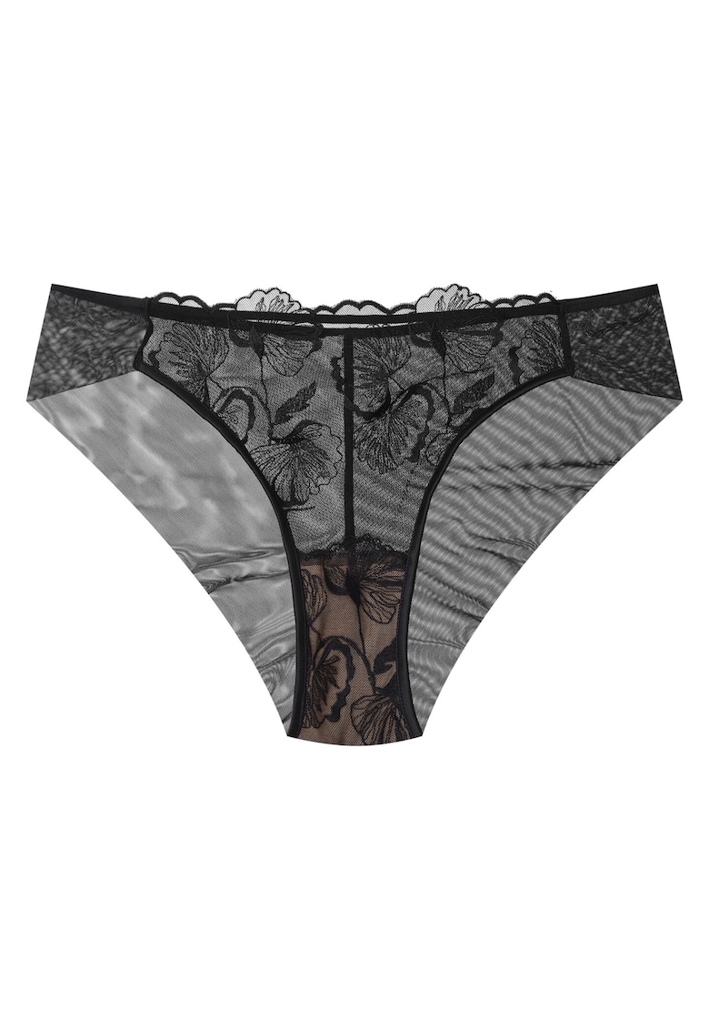 Chiloti dama Ophelia -  Dantela - Negru