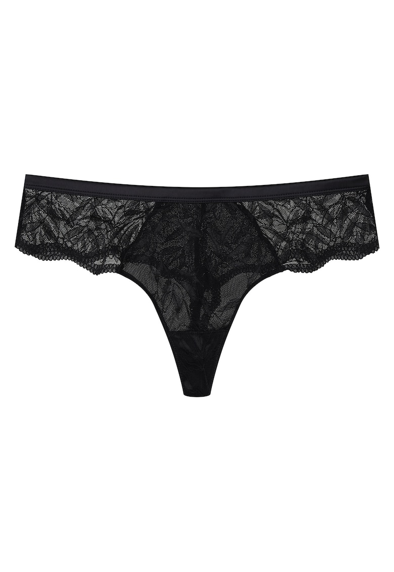 Chiloti tanga dama Odessa - Dantela - Negru Chiloti tanga dama Odessa - Dantela - Negru