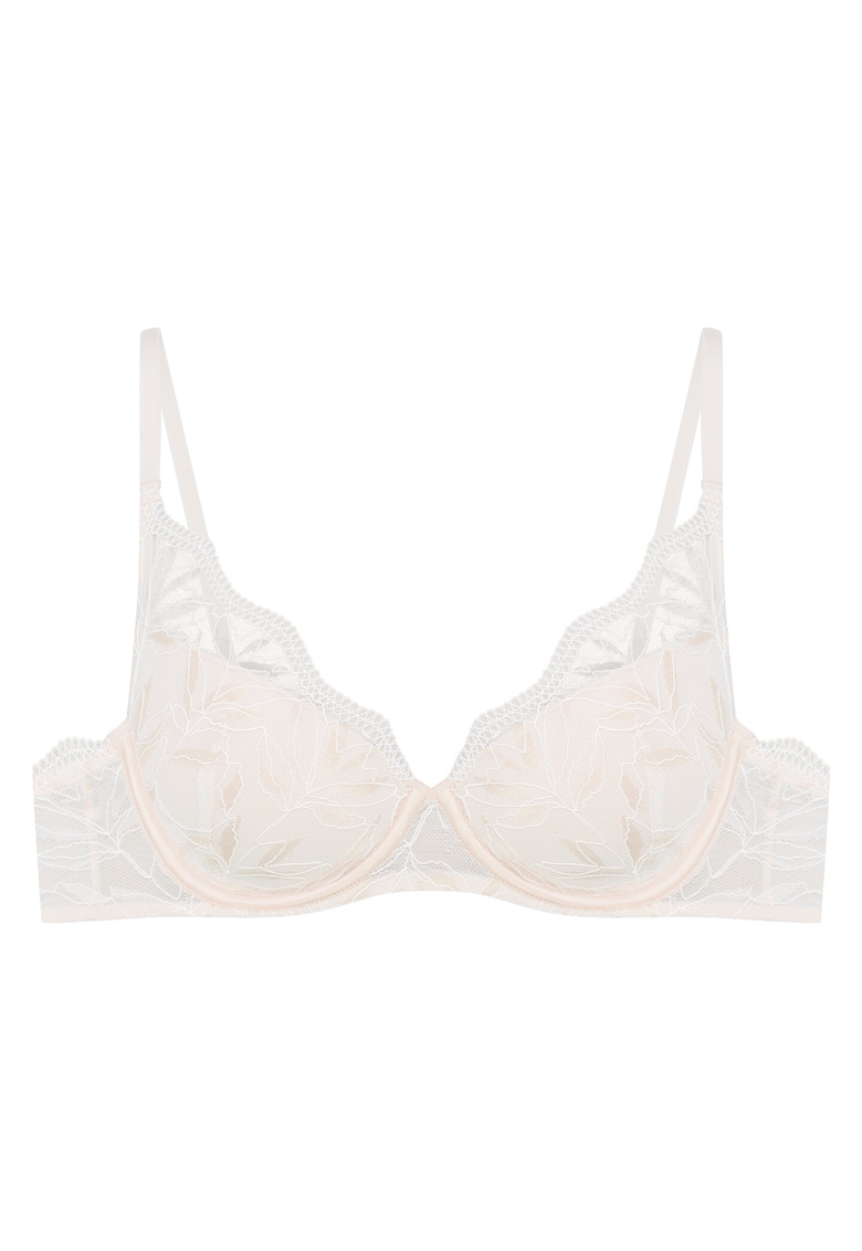 Sutien push-up -  Dantela - Model Odessa - Bej