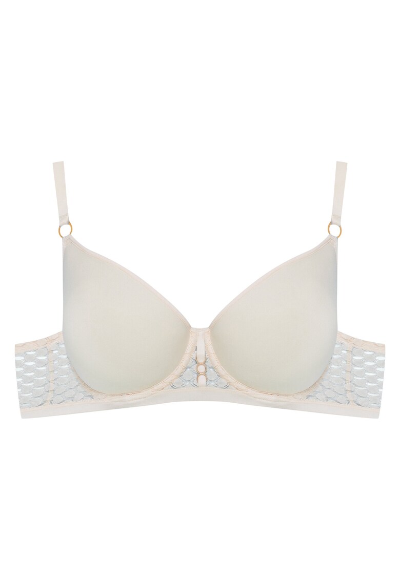 Sutien Ohara - textil - captusit - bej nud