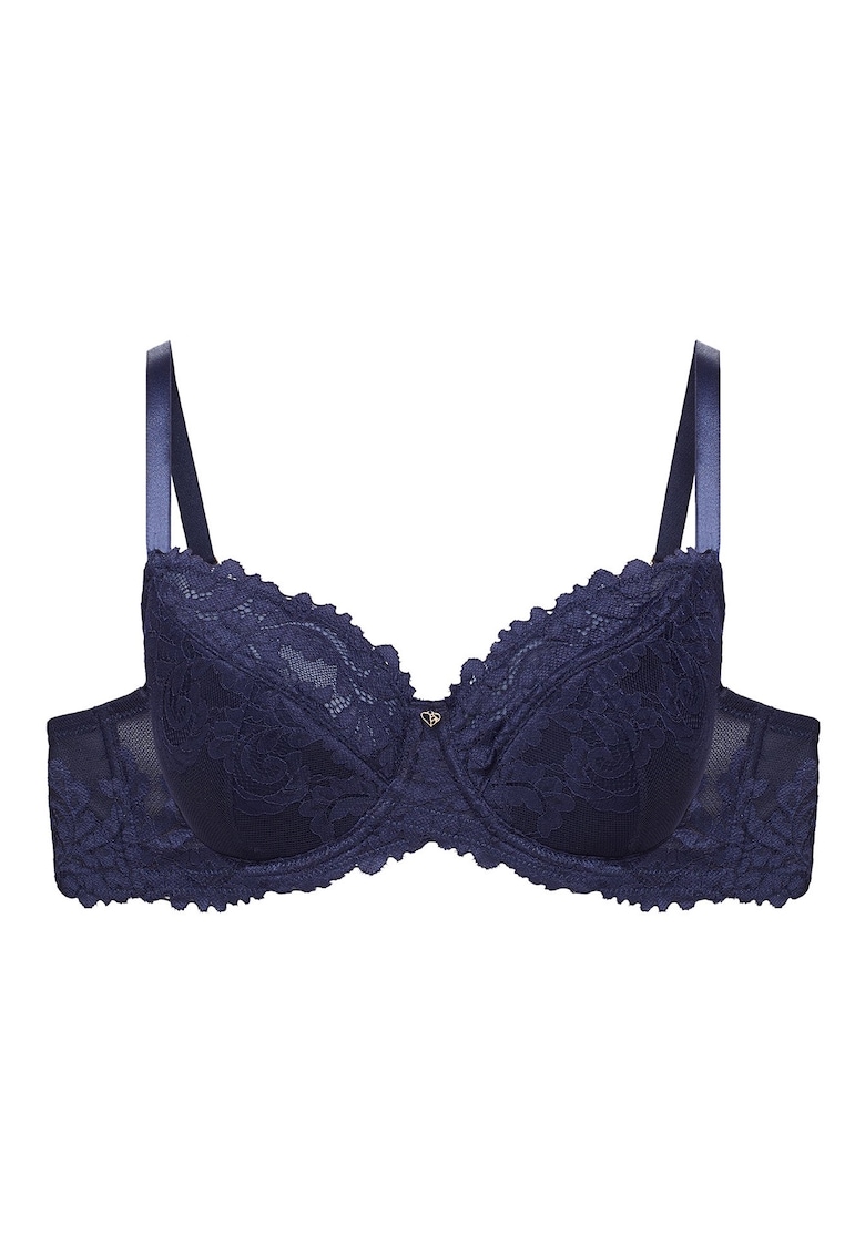 Sutien semi-captusit - Dantela - Lynn - Bleumarin Sutien semi-captusit - Dantela - Lynn - Bleumarin