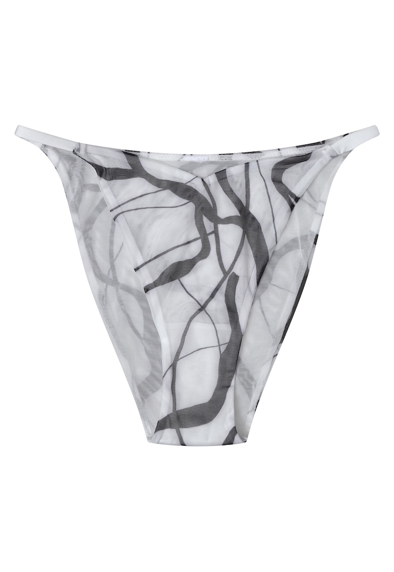 Lenjerie intima pentu dama Omega - Bumbac - Alb/Gri