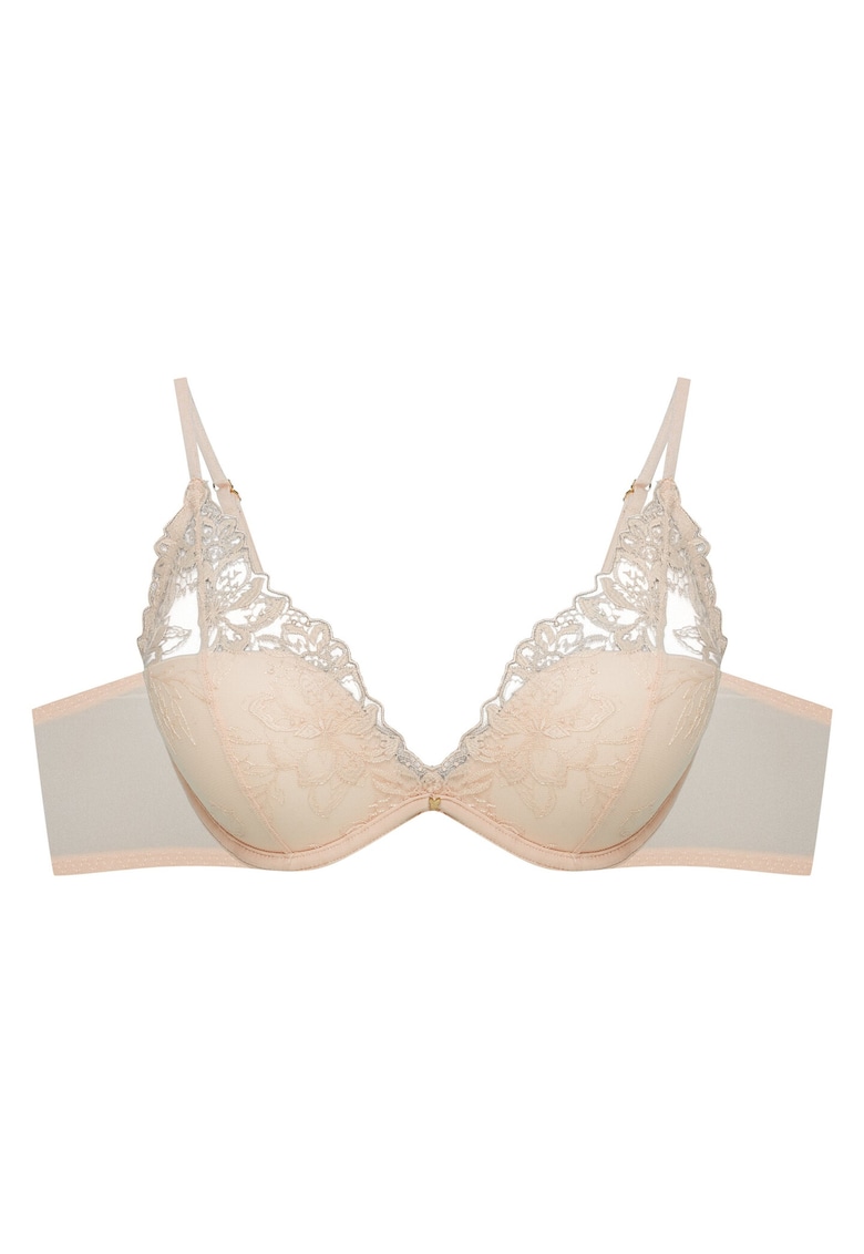 Sutien push-up Oleksa - Poliamida - Bej