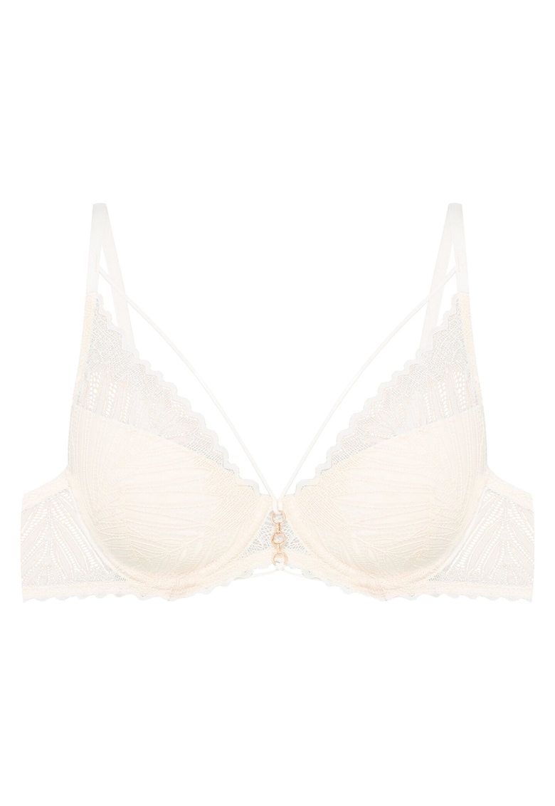 Sutien push-up -  Dantela - Model Onika - Bej