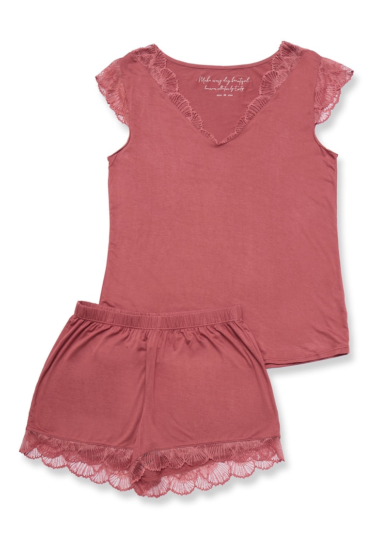 Pijamale dama - Viscoza - Maro