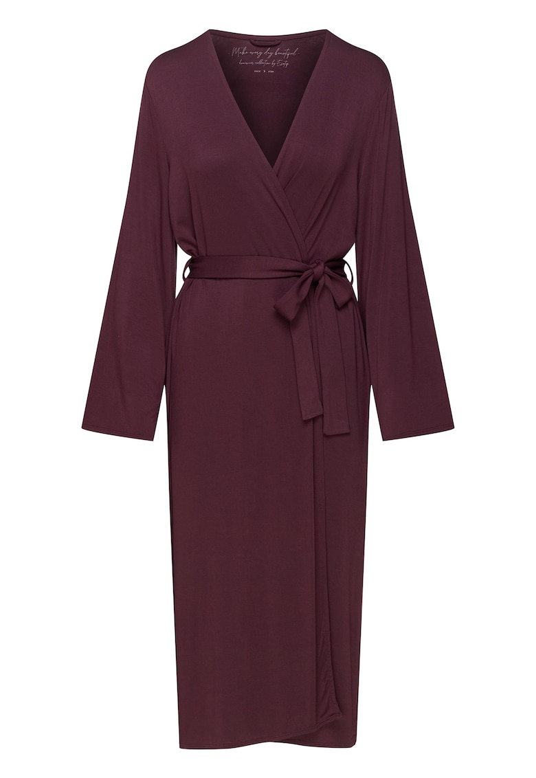 Halat de baie dama - Viscoza - Mov inchis