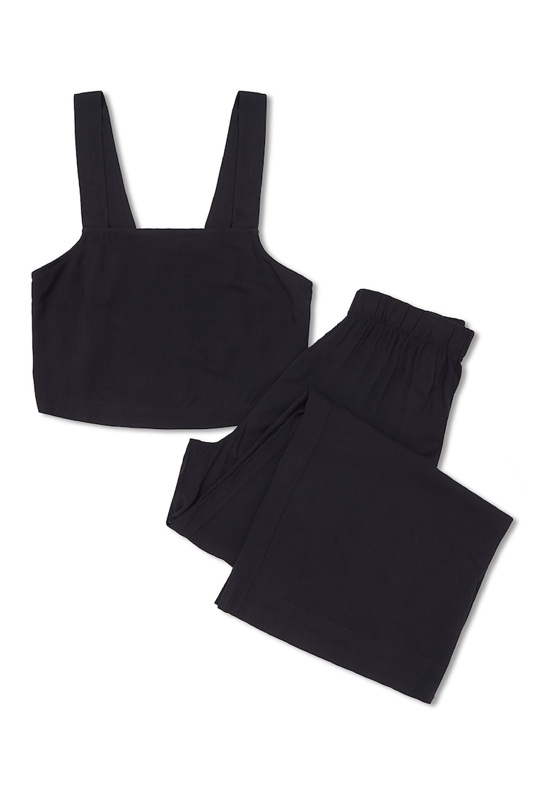 Pijama de dama viscoza negru