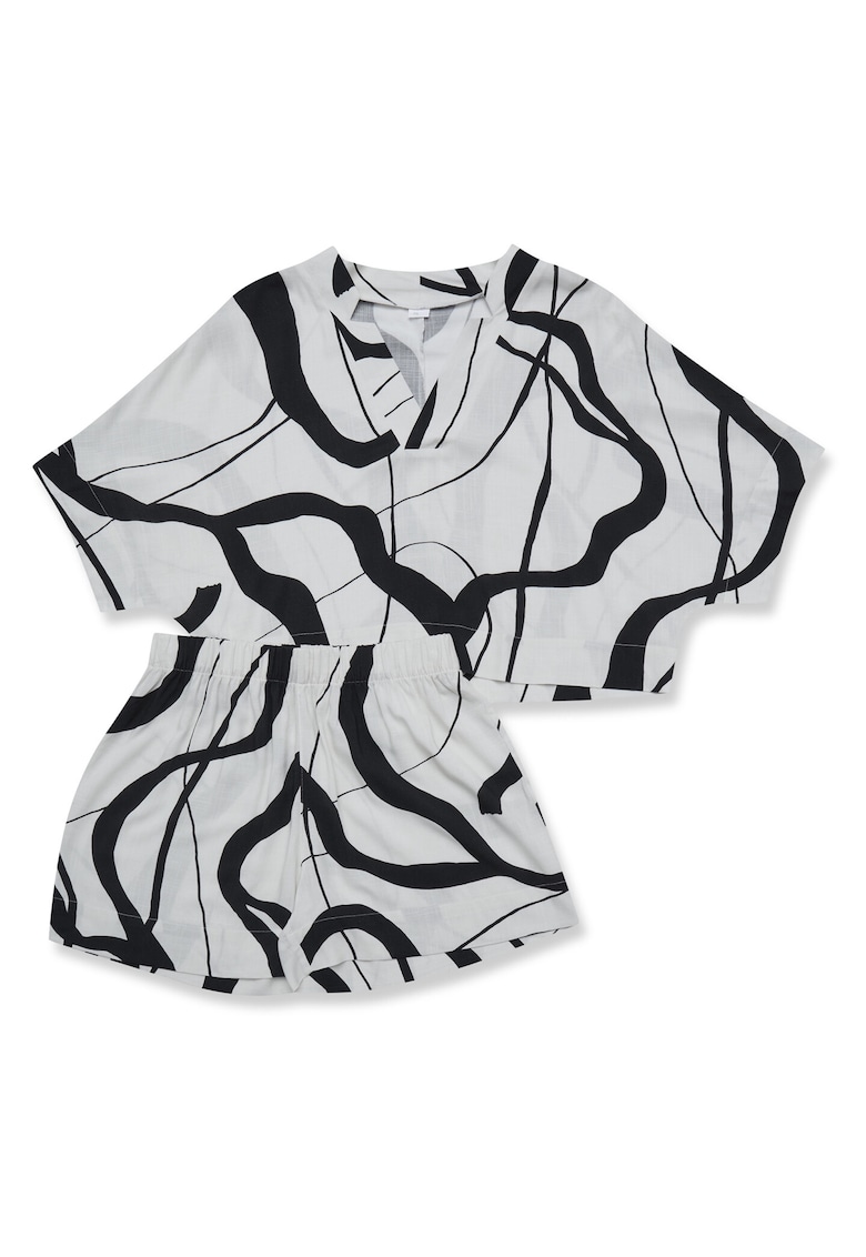 Pijamale de dama - viscoza - bej