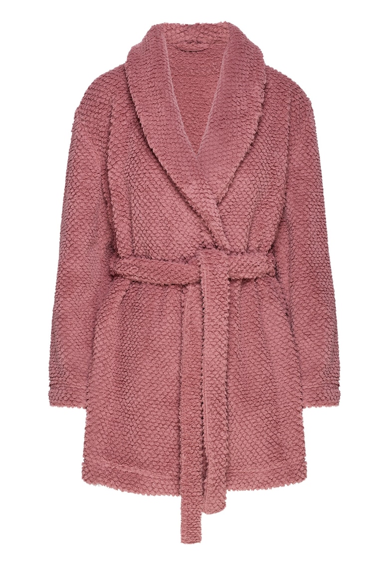 Halat de baie dama Jamie - mov - maneca lunga - poliester