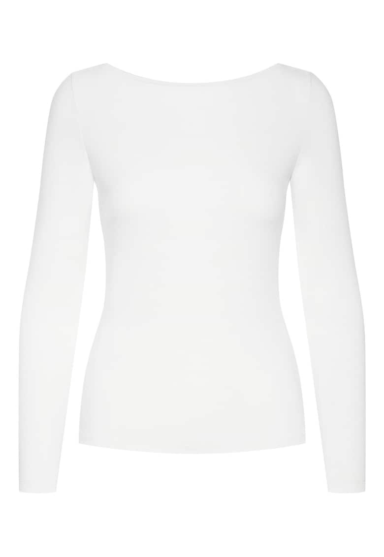 Bluza dama viscoza crem alb