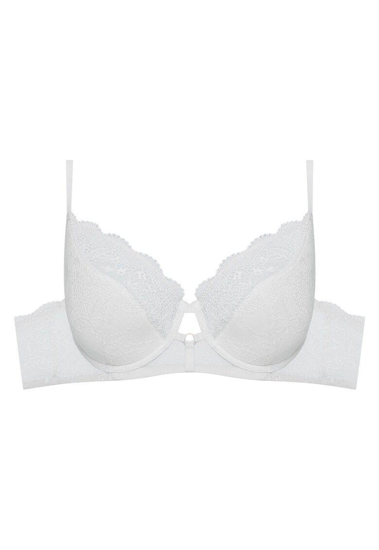 Sutien semicaptusit Tarot -  Dantela - Alb