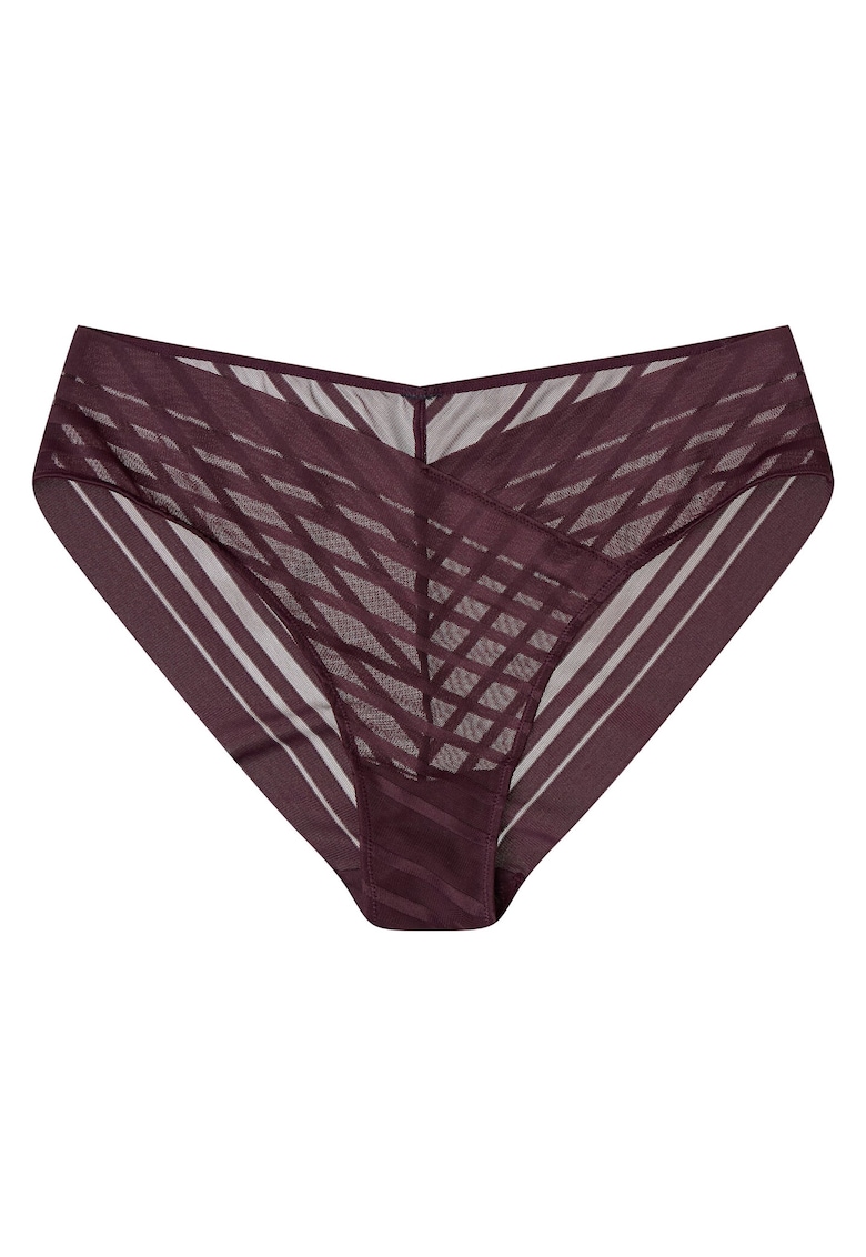 Chiloti dama Iga Bumbac - Maro inchis