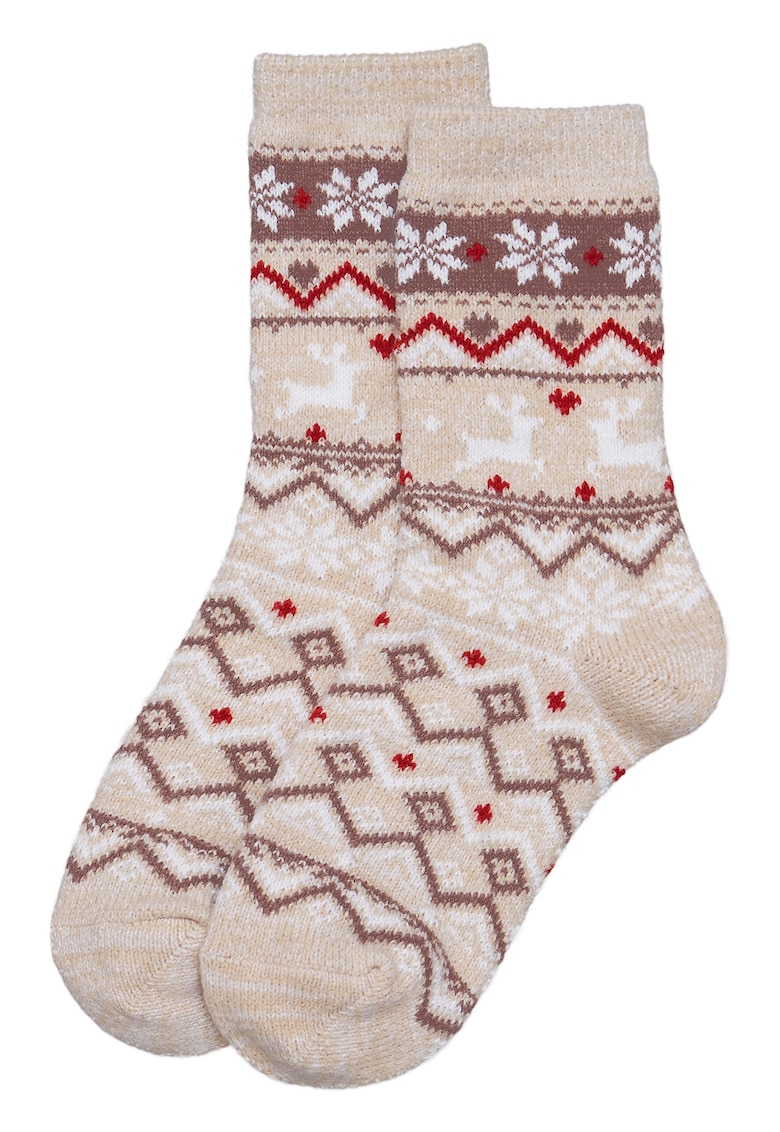 Sosete dama bej Wlum ONE