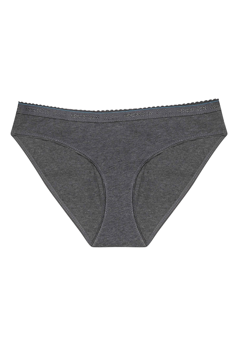 Lenjerie intima pentru dama cu talie inalta Bumbac - Gri