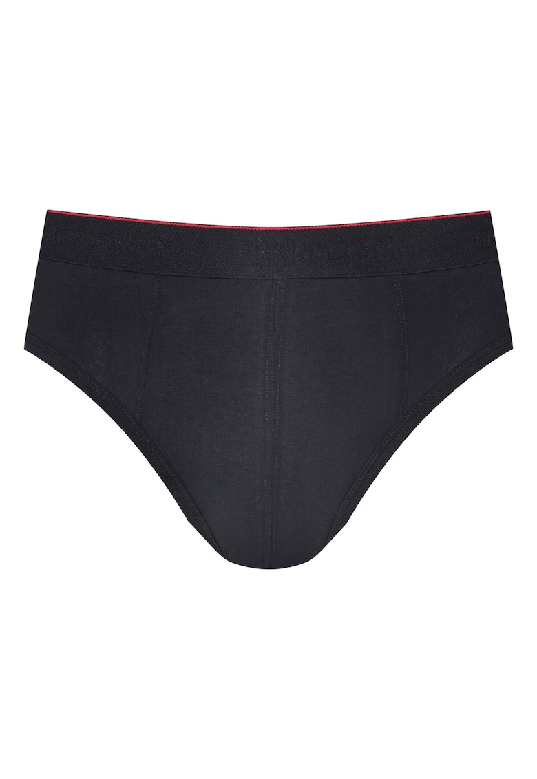 Slip pentru barbati Bumbac/Elastan - Negru