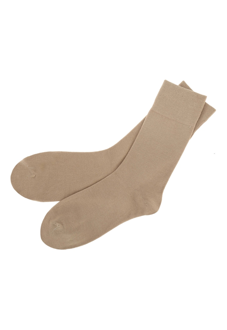 Sosete dama -  Bumbac/Poliester/Elastan - Bej