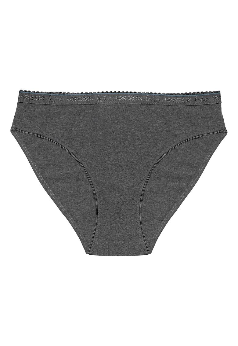 Chiloti cu talie inalta Blue Line - Bumbac - gri