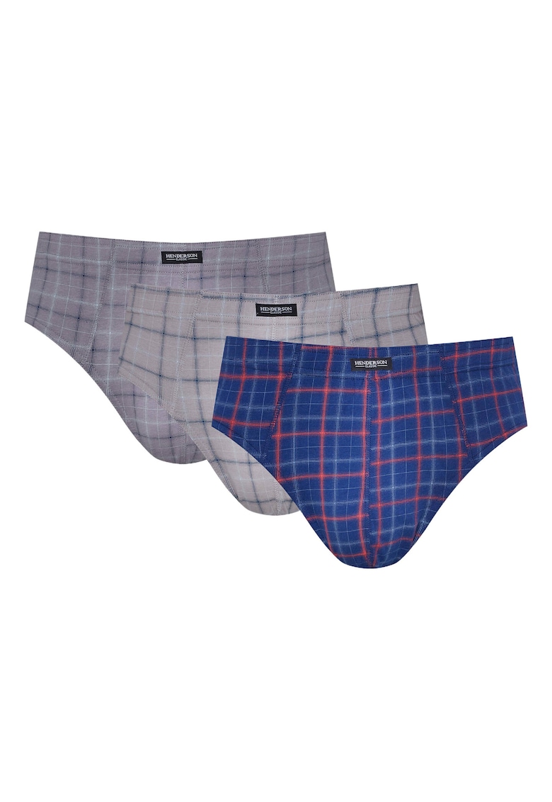 Set 3 perechi chiloti barbati - Bumbac - Multicolor Set 3 perechi chiloti barbati - Bumbac - Multicolor