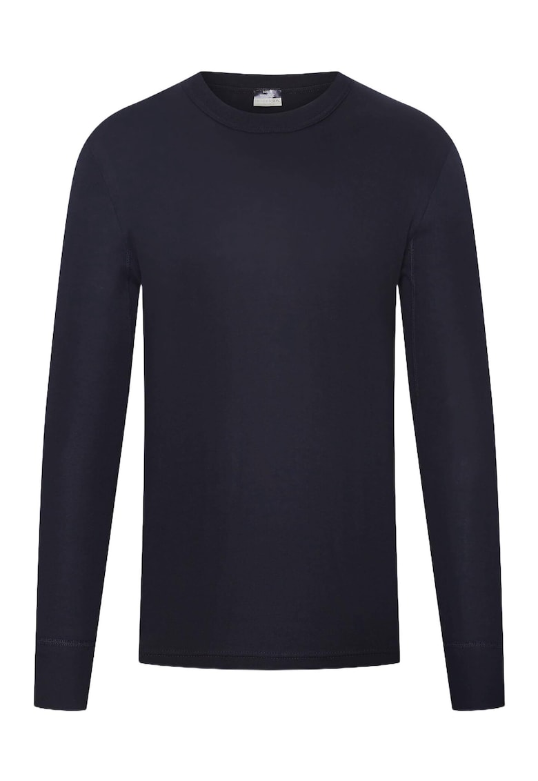 Bluza cu maneca lunga Bumbac - Negru