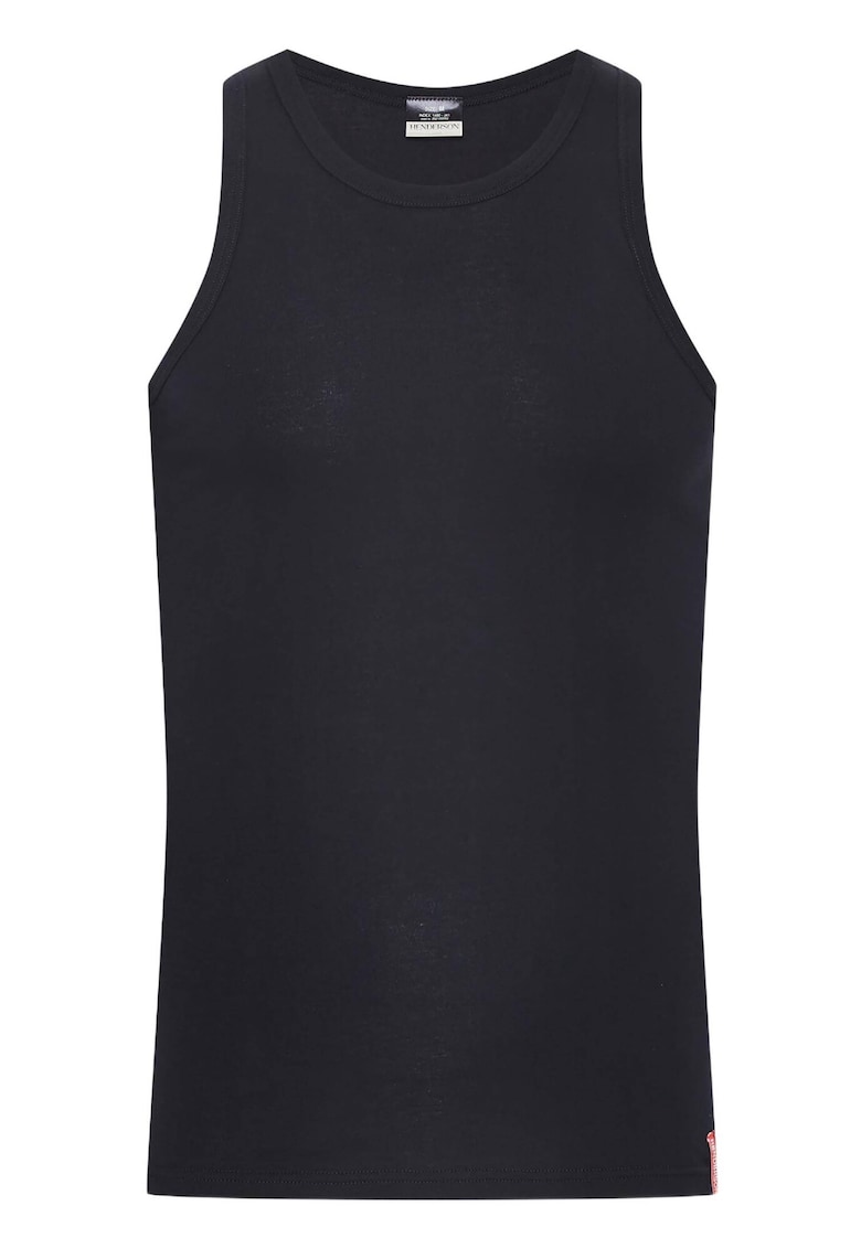 Maiou barbati - Bumbac - Negru