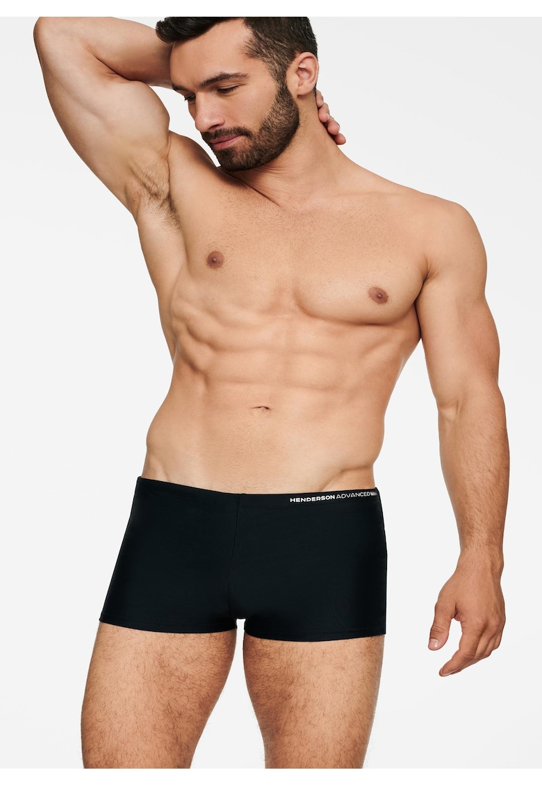 Costum de baie Kors - negru - poliamida - pentru barbati - talie medie -