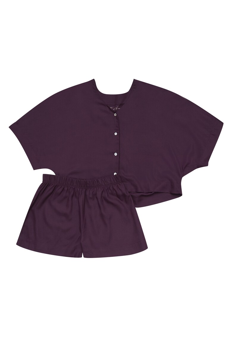 Pijamale de dama viscoza mov