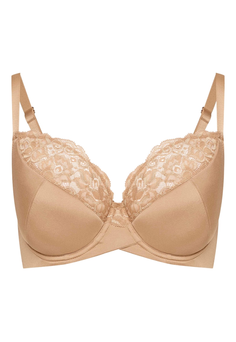 Sutien semicaptusit dama Allie -  Textil - Bej