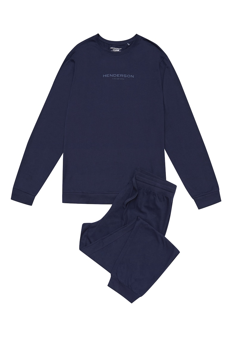 Pijamale barbati Kanyon - Bumbac - Bleumarin