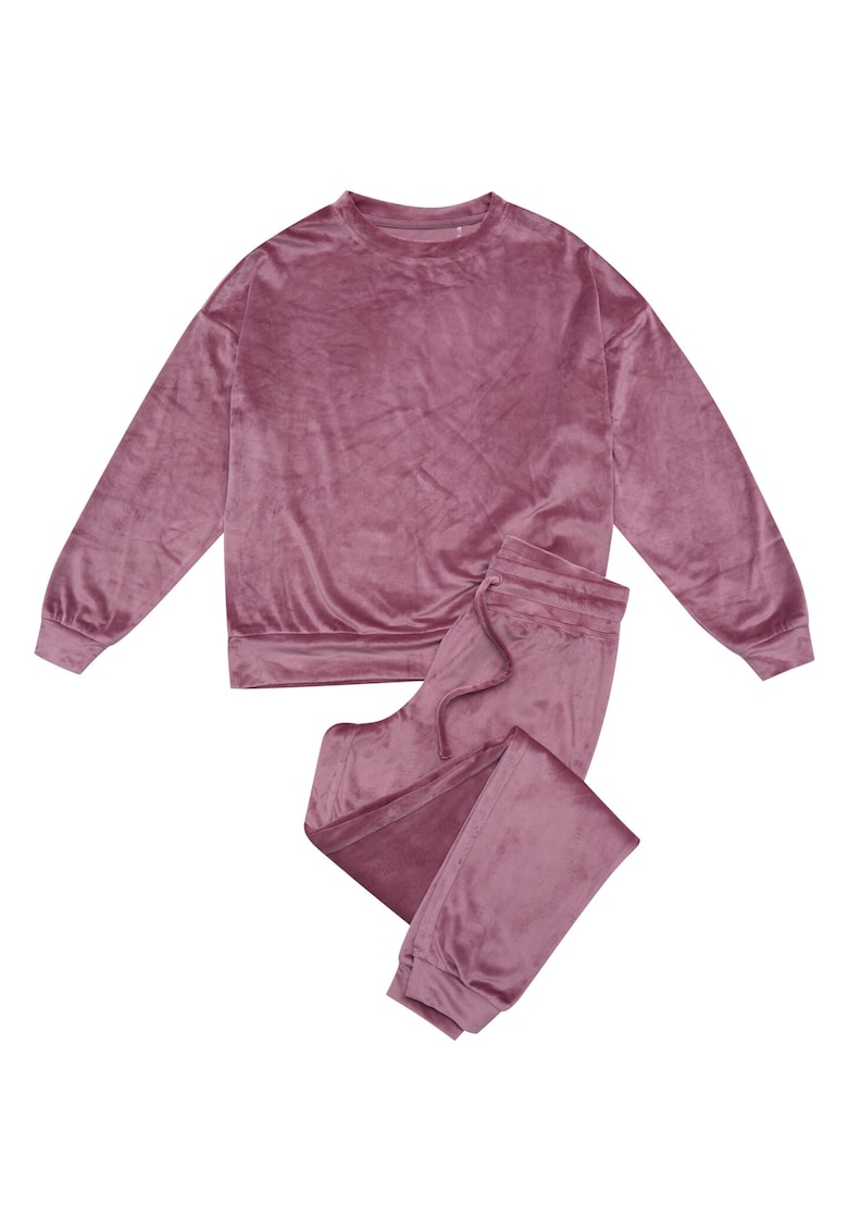 Pijamale de dama velur mov