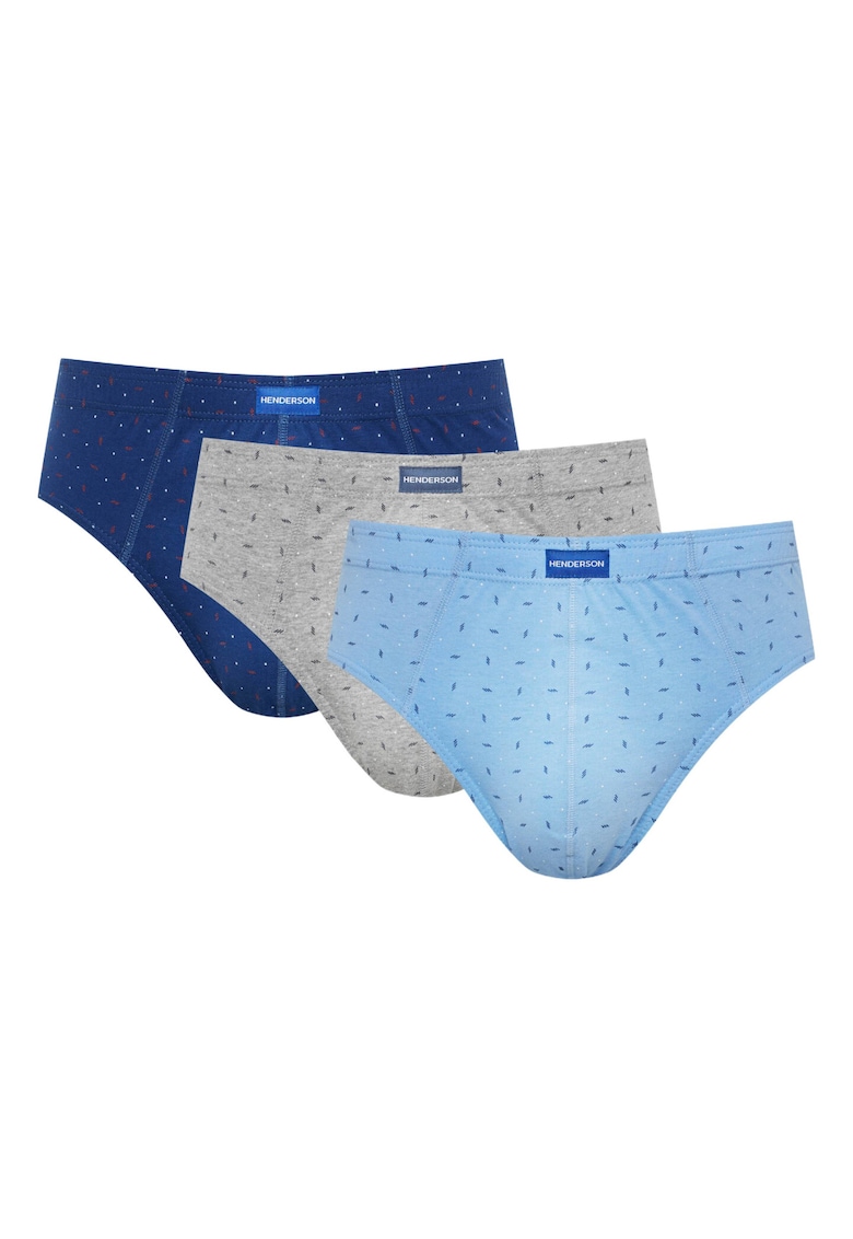 Set 3 barbati - - Gri/Albastru