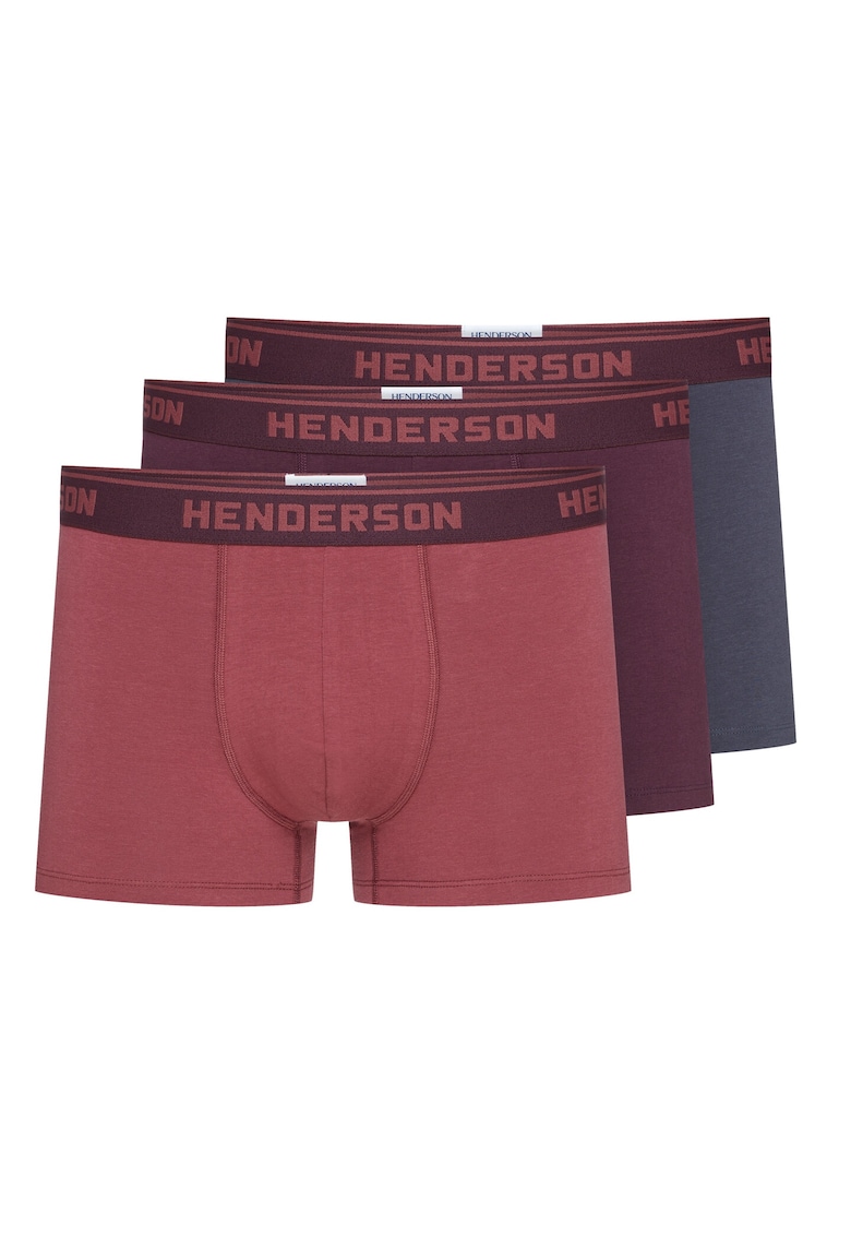 Set 3 perechi boxeri barbati - Bumbac/Elastan - Multicolor