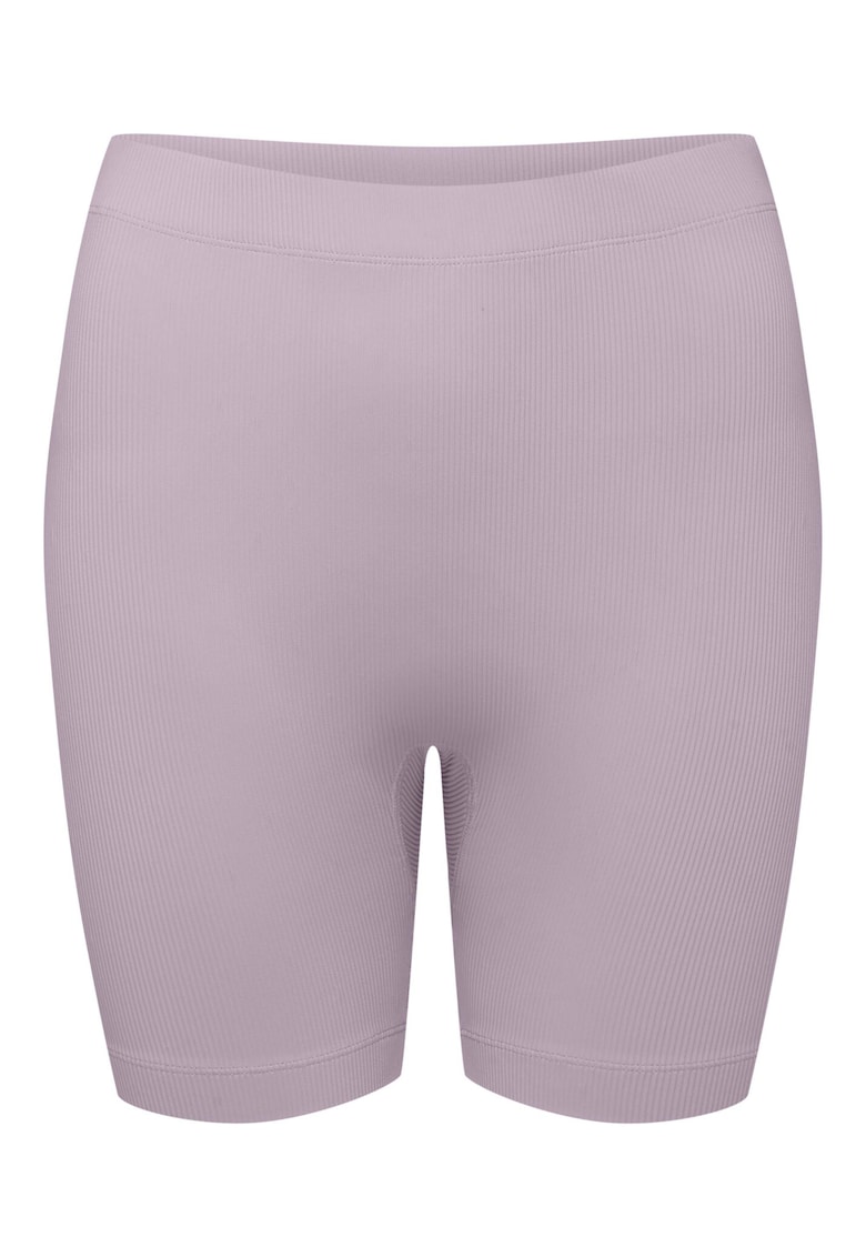 Pantaloni scurti dama - Poliamida/Elastan - Mov deschis