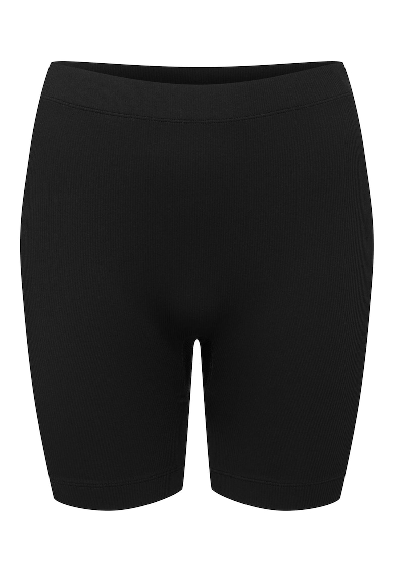 Pantaloni scurti dama - Poliamida/Elastan - Negru