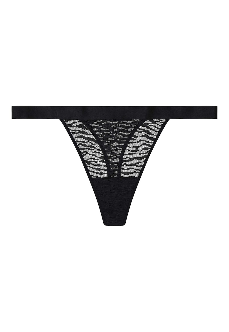 Chiloti tip stringi Ohana negru - Negru