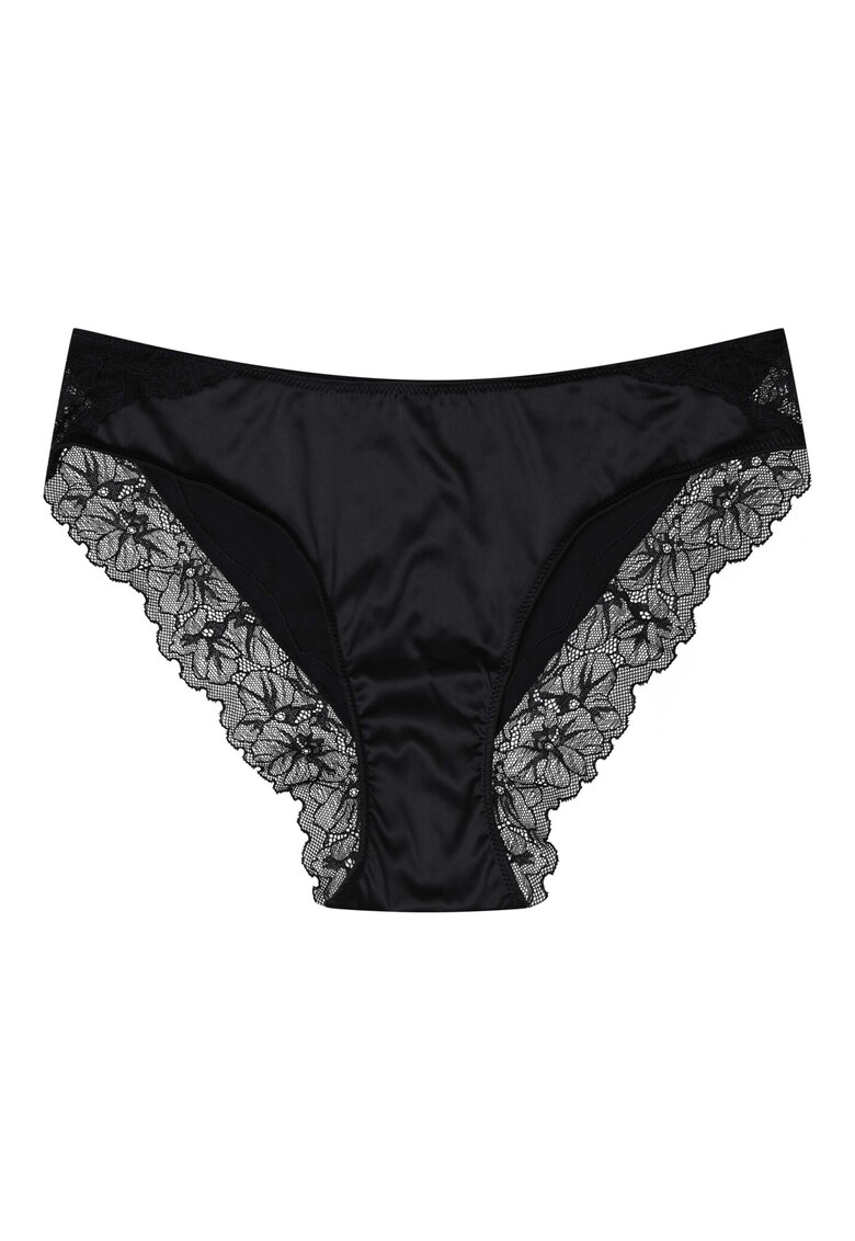 Chiloti dama bumbac negru - Negru
