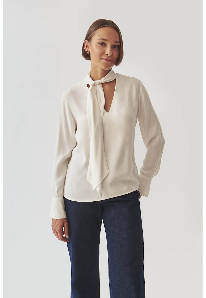 Bluza uni cu drapaje