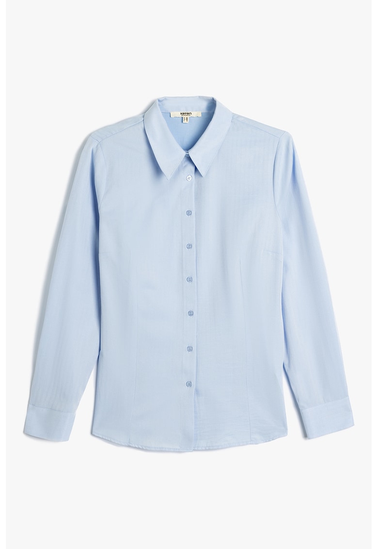 Camasa regular fit uni - Albastru deschis