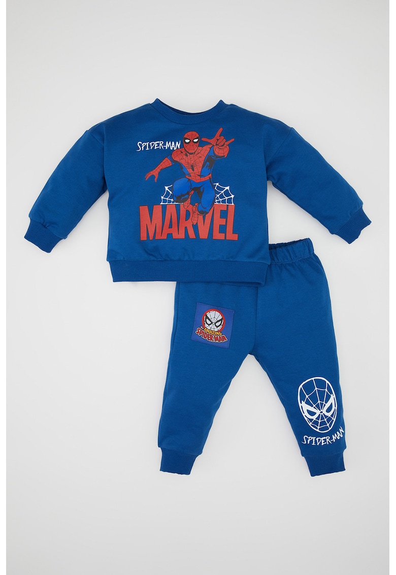 Set de imbracaminte cu imprimeu Spiderman - 2 piese