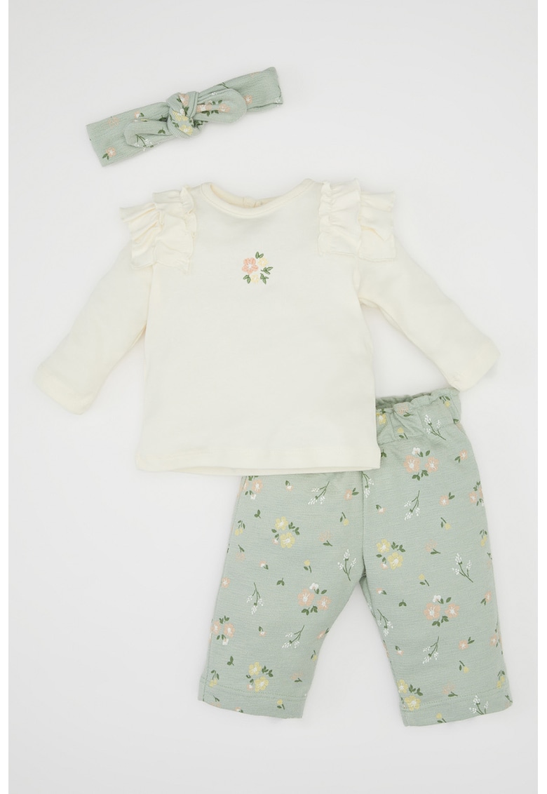 Set de bluza - pantaloni si bentita