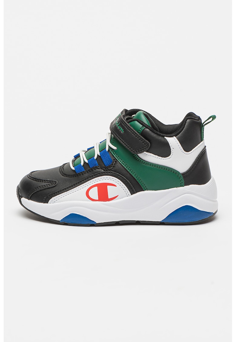 Pantofi sport mid-high din piele ecologica