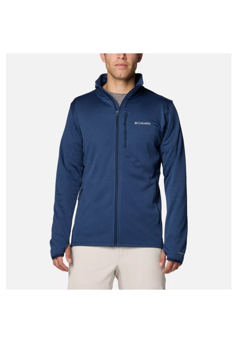 Pulover Polar Park View Fleece Full Zip - Albastru - Barbati