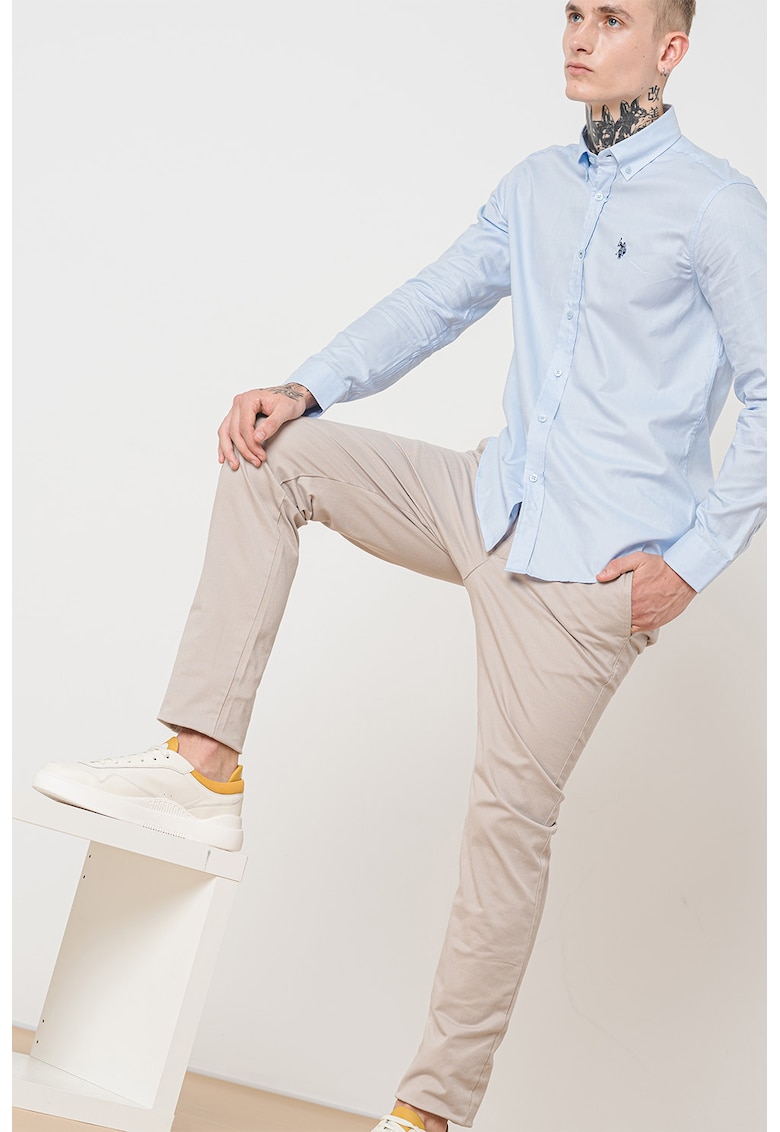 Pantaloni chino relaxed fit