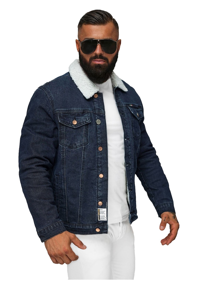 Jacheta de blugi barbati sherpa  NB/MJ517B