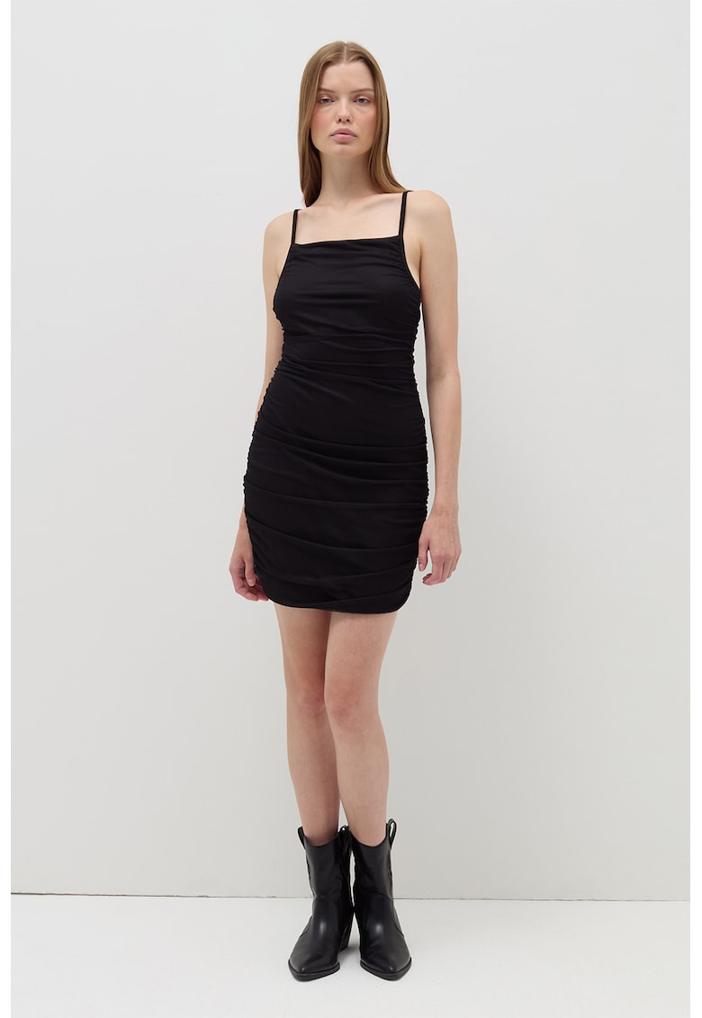 Rochie scurta cu decolteu patrat