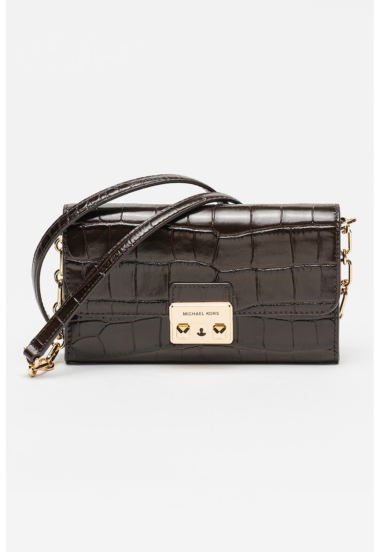 Geanta crossbody din piele cu model Tracolla