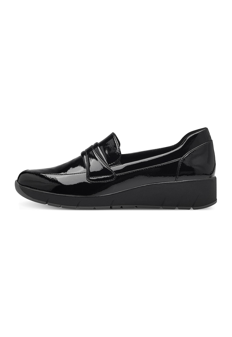 Pantofi loafer de piele ecologica