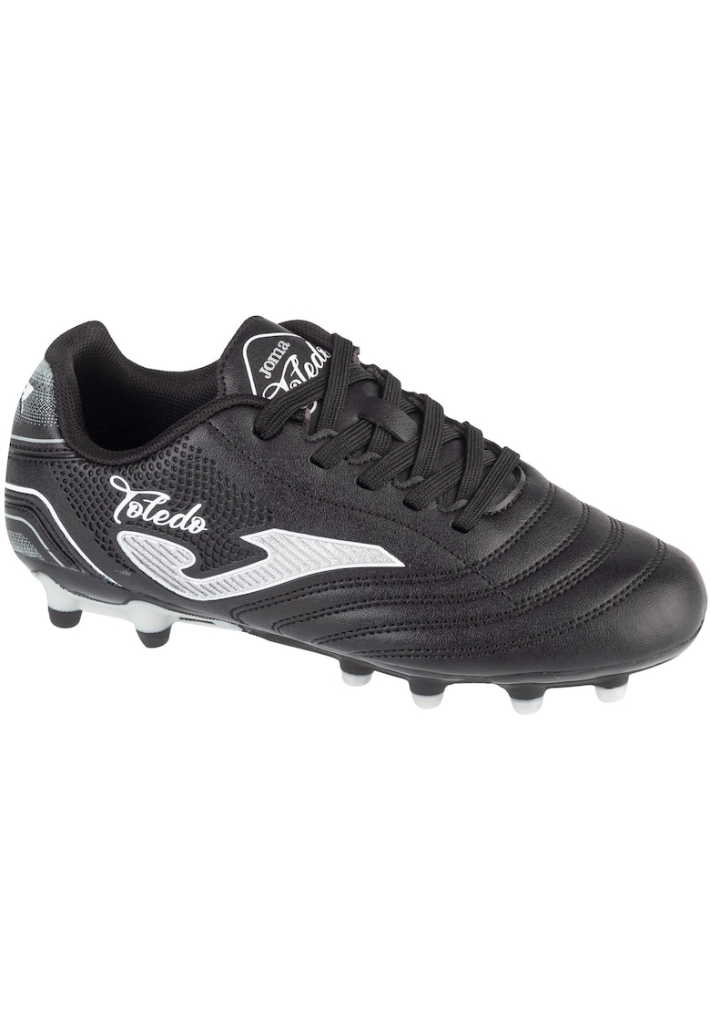 Ghete fotbal copii - Toledo Jr 2401 FG TOJW2401FG - Negru - Negru